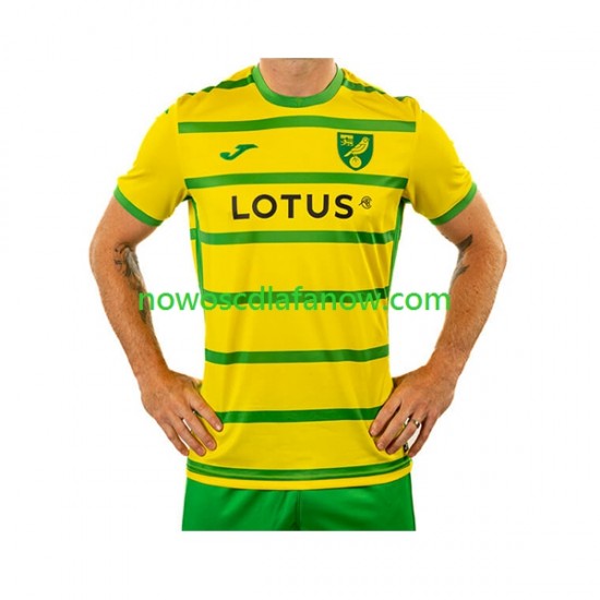 Koszulka Norwich City Męska Domowy Komplet 2023-2024 Krótkie Rękawy