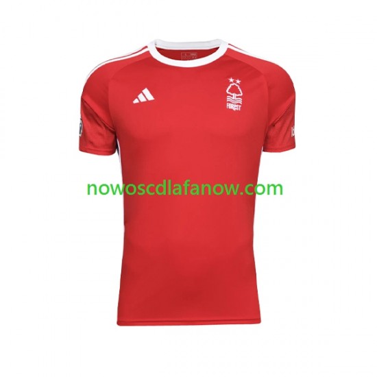 Koszulka Nottingham Forest Męska Domowy Komplet 2023-2024 Krótkie Rękawy