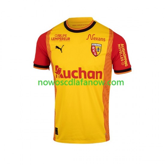 Koszulka RC Lens Męska Domowy Komplet 2023-2024 Krótkie Rękawy