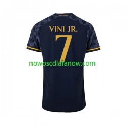 Koszulka Real Madryt Vinicius Junior 7 Męska Wyjazdowy Komplet 2023-2024 Krótkie Rękawy