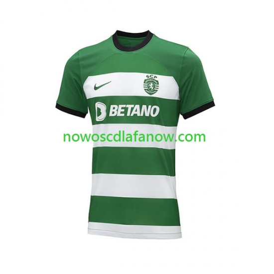 Koszulka Sporting CP Męska Domowy Komplet 2023-2024 Krótkie Rękawy
