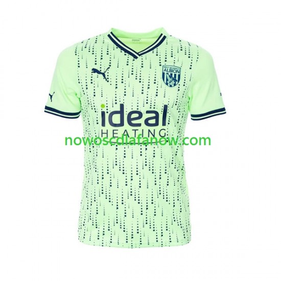 Koszulka West Bromwich Albion Męska Wyjazdowy Komplet 2023-2024 Krótkie Rękawy
