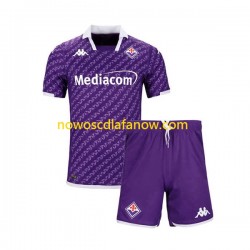 Koszulka Fiorentina Dziecięca Domowy Komplet 2023-2024 Krótkie Rękawy