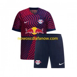Koszulka RB Leipzig Dziecięca Wyjazdowy Komplet 2023-2024 Krótkie Rękawy