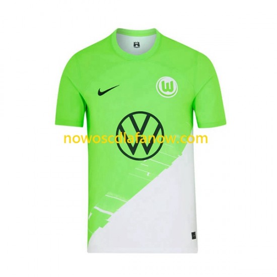 Koszulka VfL Wolfsburg Męska Domowy Komplet 2023-2024 Krótkie Rękawy