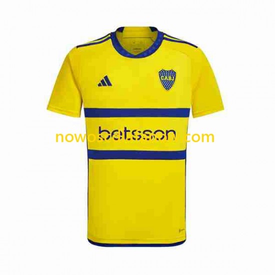 Koszulka Boca Juniors Męska Wyjazdowy Komplet 2023-2024 Krótkie Rękawy