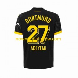Koszulka Borussia Dortmund Karim Adeyemi 27 Męska Wyjazdowy Komplet 2023-2024 Krótkie Rękawy