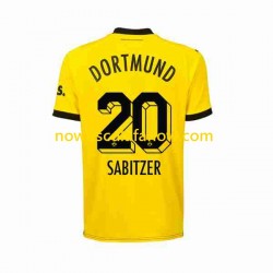 Koszulka Borussia Dortmund Marcel Sabitzer 20 Męska Domowy Komplet 2023-2024 Krótkie Rękawy