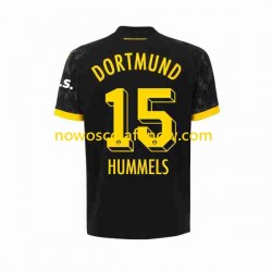 Koszulka Borussia Dortmund Mats Hummels 15 Męska Wyjazdowy Komplet 2023-2024 Krótkie Rękawy