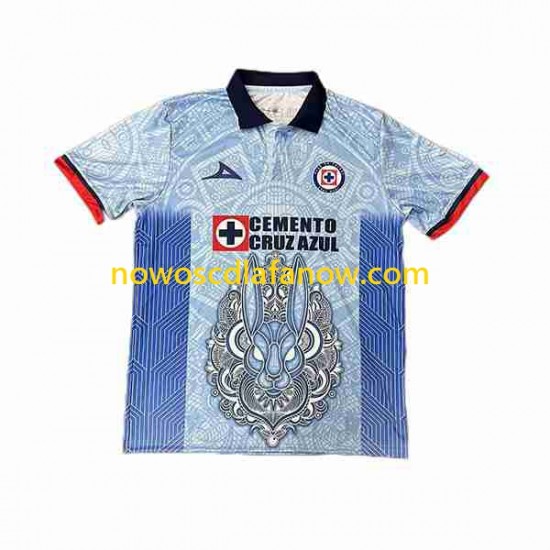 Koszulka Cruz Azul Day of the Dead Męska Wyjazdowy Komplet 2023-2024 Krótkie Rękawy