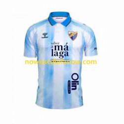 Koszulka Málaga CF Męska Domowy Komplet 2023-2024 Krótkie Rękawy