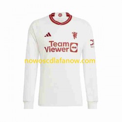 Koszulka Manchester United Męska Trzeci Komplet 2023-2024 Długie Rękawy