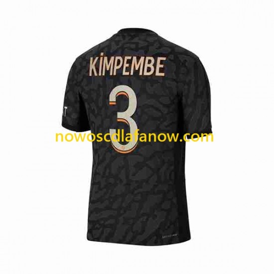 Koszulka Paris Saint-Germain Kimpembe 3 Męska Trzeci Komplet 2023-2024 Krótkie Rękawy