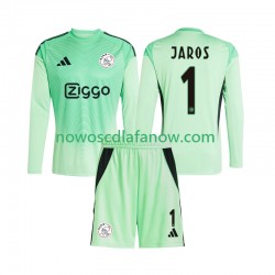 Koszulka AFC Ajax Vitezslav Jaros 1 Bramkarskie Dziecięca Domowy Komplet 2025-2026 Długie Rękawy