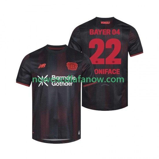 Koszulka Bayer 04 Leverkusen Victor Boniface 22 Męska Domowy Komplet 2025-2026 Krótkie Rękawy