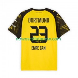 Koszulka Borussia Dortmund Emre Can 23 Męska Domowy Komplet 2025-2026 Krótkie Rękawy