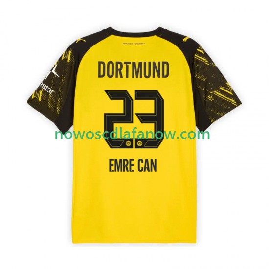 Koszulka Borussia Dortmund Emre Can 23 Męska Domowy Komplet 2025-2026 Krótkie Rękawy