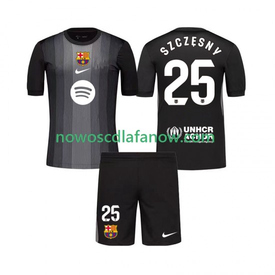 Koszulka FC Barcelona Szczesny 25 Bramkarskie Dziecięca Trzeci Komplet 2025-2026 Krótkie Rękawy