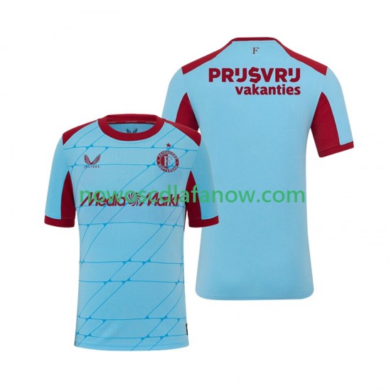 Koszulka Feyenoord Rotterdam Męska Trzeci Komplet 2025-2026 Krótkie Rękawy