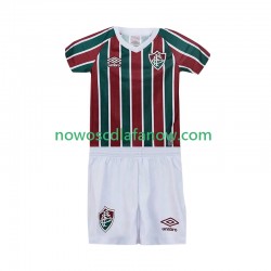Koszulka Fluminense Dziecięca Domowy Komplet 2025-2026 Krótkie Rękawy