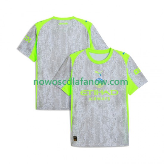 Koszulka Manchester City Męska Trzeci Komplet 2025-2026 Krótkie Rękawy