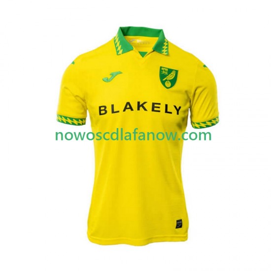 Koszulka Norwich City Męska Domowy Komplet 2025-2026 Krótkie Rękawy