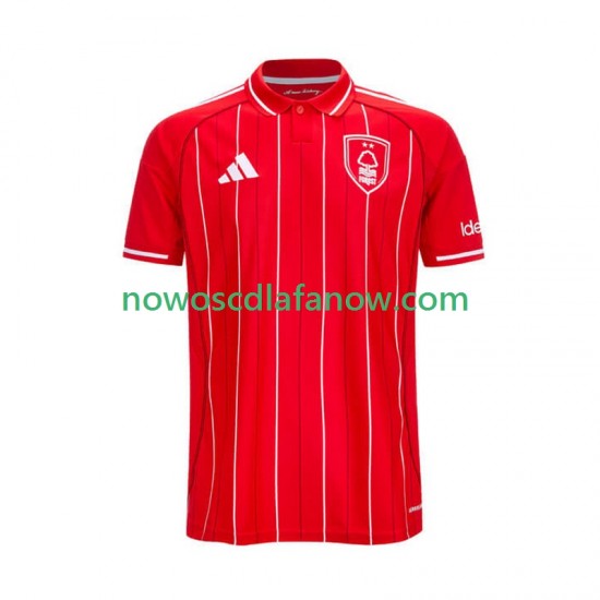 Koszulka Nottingham Forest Męska Domowy Komplet 2025-2026 Krótkie Rękawy