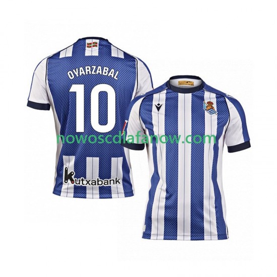 Koszulka Real Sociedad Mikel Oyarzabal 10 Męska Domowy Komplet 2025-2026 Krótkie Rękawy