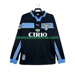 Koszulka SS Lazio Retro Męska Wyjazdowy Komplet 1998 1999 Długie Rękawy