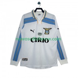 Koszulka SS Lazio 2000 Retro Męska Wyjazdowy Komplet 1999 Długie Rękawy