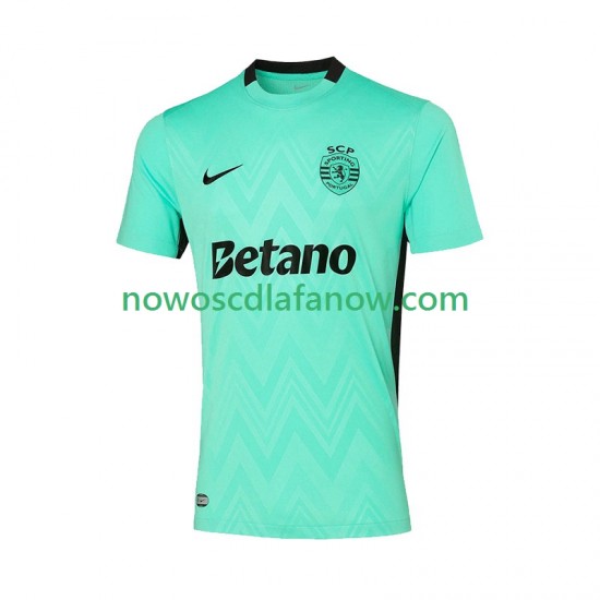 Koszulka Sporting CP Męska Trzeci Komplet 2025-2026 Krótkie Rękawy