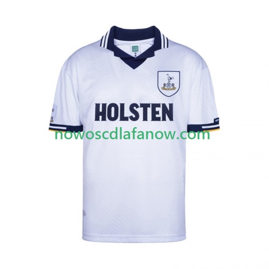 Koszulka Tottenham Hotspur Retro Męska Domowy Komplet 1994 Krótkie Rękawy