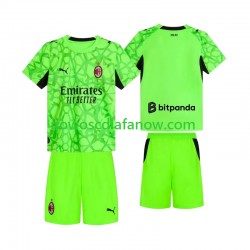 Koszulka AC Milan Bramkarskie Dziecięca Trzeci Komplet 2026-2027 Krótkie Rękawy