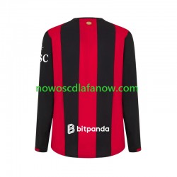 Koszulka AC Milan Męska Domowy Komplet 2026-2027 Długie Rękawy