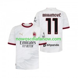 Koszulka AC Milan Ibrahimović 11 Męska Wyjazdowy Komplet 2026-2027 Krótkie Rękawy