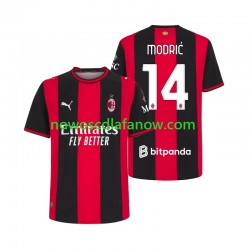 Koszulka AC Milan Modrić Luka 14 Męska Domowy Komplet 2026-2027 Krótkie Rękawy