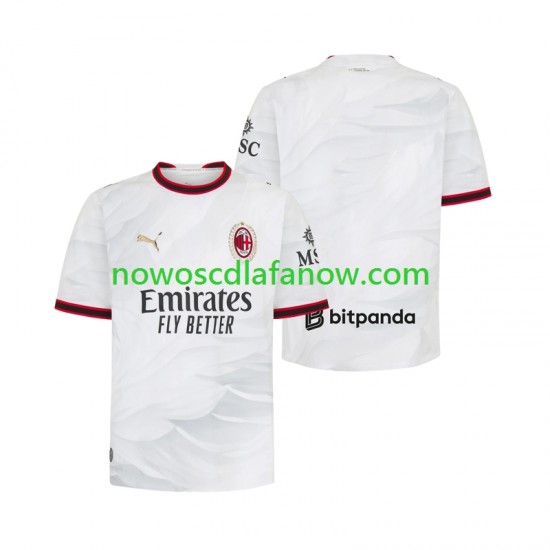 Koszulka AC Milan Męska Wyjazdowy Komplet 2026-2027 Krótkie Rękawy