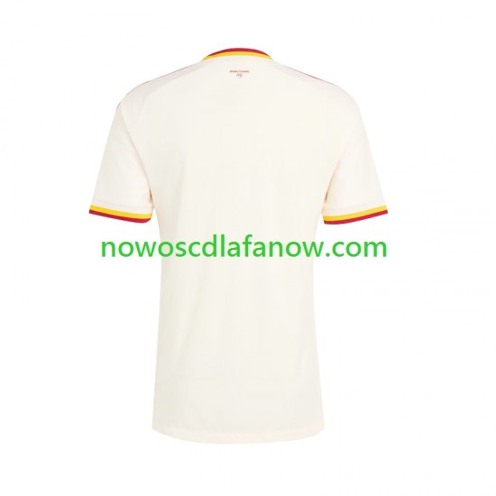 Koszulka AS Roma Męska Wyjazdowy Komplet 2026-2027 Krótkie Rękawy