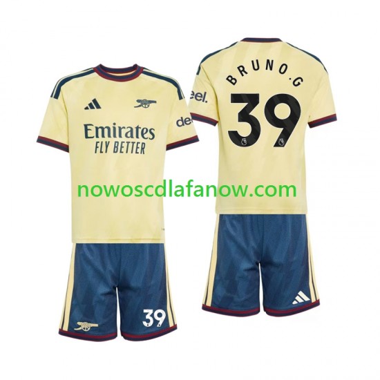 Koszulka Arsenal Bruno Guimaraes 39 Dziecięca Trzeci Komplet 2026-2027 Krótkie Rękawy