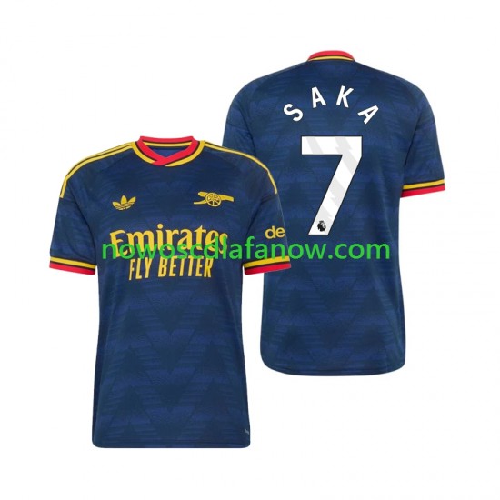 Koszulka Arsenal Bukayo Saka 7 Męska Wyjazdowy Komplet 2026-2027 Krótkie Rękawy