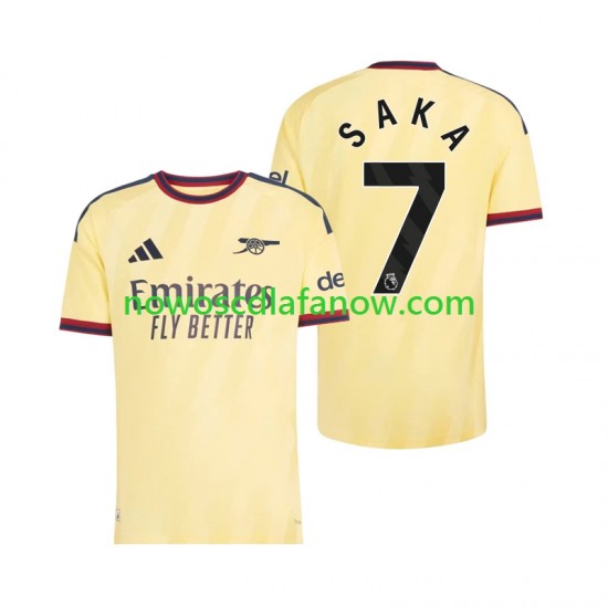Koszulka Arsenal Bukayo Saka 7 Męska Trzeci Komplet 2026-2027 Krótkie Rękawy