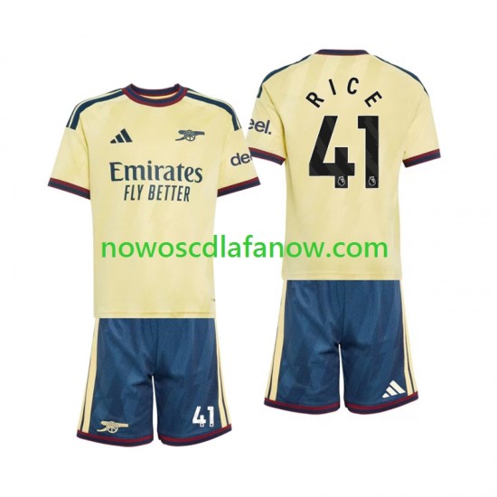 Koszulka Arsenal Declan Rice 41 Dziecięca Trzeci Komplet 2026-2027 Krótkie Rękawy