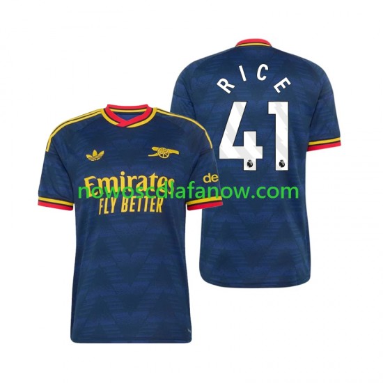 Koszulka Arsenal Declan Rice 41 Męska Wyjazdowy Komplet 2026-2027 Krótkie Rękawy