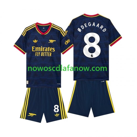 Koszulka Arsenal Martin Odegaard 8 Dziecięca Wyjazdowy Komplet 2026-2027 Krótkie Rękawy