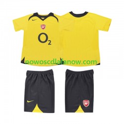 Koszulka Arsenal 2005 Retro Dziecięca Wyjazdowy Komplet 2006 Krótkie Rękawy