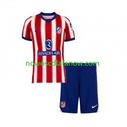 Koszulka Atlético Madryt Dziecięca Domowy Komplet 2026-2027 Krótkie Rękawy