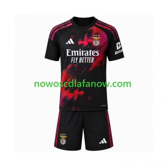 Koszulka Benfica Dziecięca Trzeci Komplet 2026-2027 Krótkie Rękawy