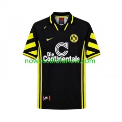 Koszulka Borussia Dortmund 1996 Retro Męska Wyjazdowy Komplet Krótkie Rękawy