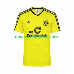 Koszulka Borussia Dortmund Retro Męska Domowy Komplet 1998 Krótkie Rękawy
