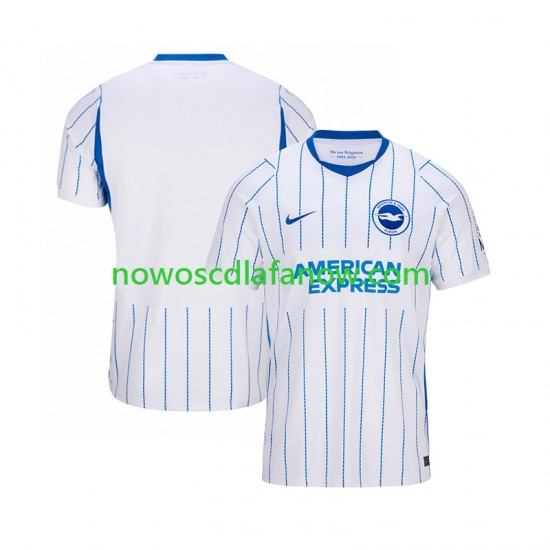 Koszulka Brighton & Hove Albion Męska Wyjazdowy Komplet 2026-2027 Krótkie Rękawy